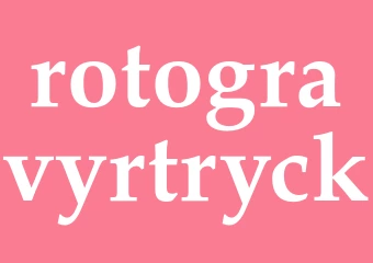 Synonym rotogravyrtryck