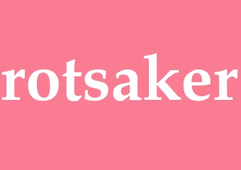 Synonym rotsaker