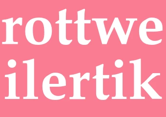 Synonym rottweilertik