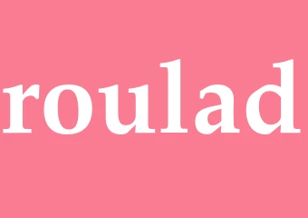 Synonym roulad