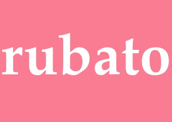 Synonym rubato