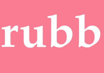 Synonym rubb