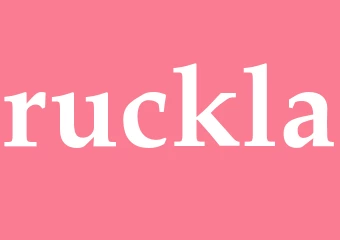 Synonym ruckla