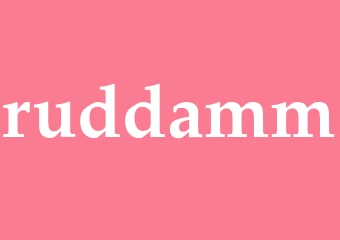 Synonym ruddamm