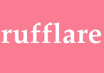 Synonym rufflare
