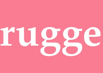 Synonym rugge