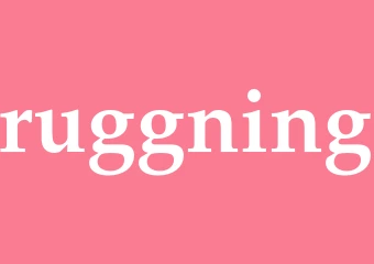 Synonym ruggning