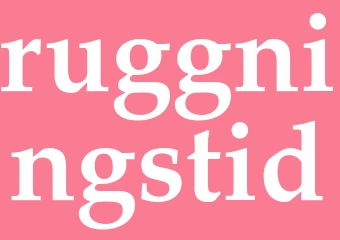 Synonym ruggningstid