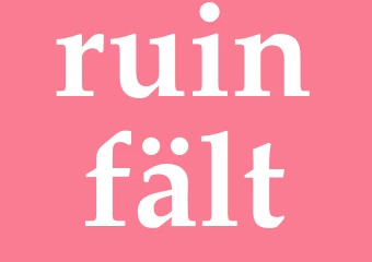 Synonym ruinfält