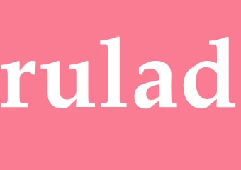 Synonym rulad