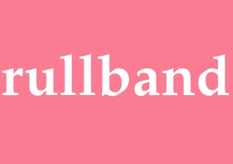 Synonym rullband