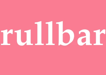Synonym rullbar
