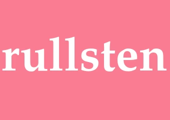 Synonym rullsten