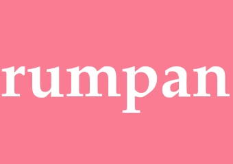 Synonym rumpan