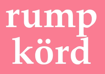 Synonym rumpkörd