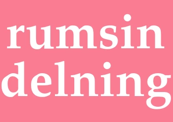 Synonym rumsindelning