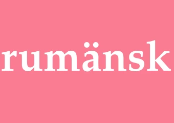 Synonym rumänsk