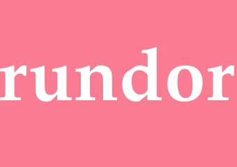 Synonym rundor