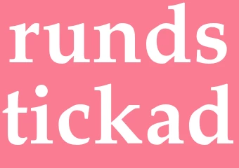 Synonym rundstickad