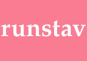Synonym runstav
