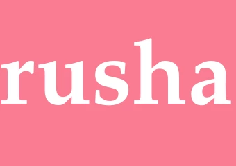 Synonym rusha