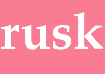 Synonym rusk