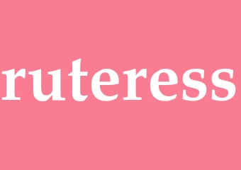 Synonym ruteress