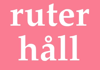 Synonym ruterhåll