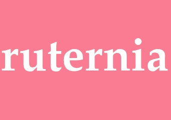 Synonym ruternia