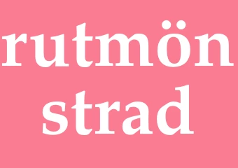 Synonym rutmönstrad