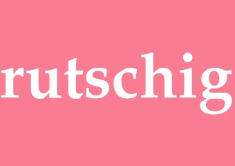 Synonym rutschig