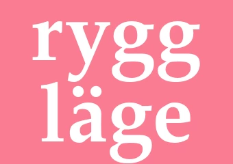 Synonym ryggläge