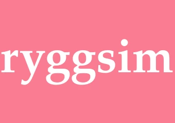 Synonym ryggsim