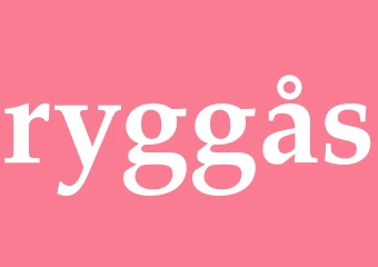Synonym ryggås