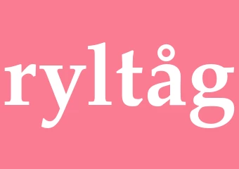 Synonym ryltåg