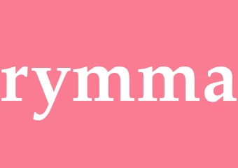 Synonym rymma