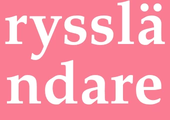 Synonym ryssländare