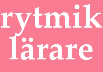 Synonym rytmiklärare