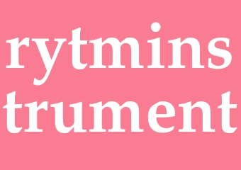 Synonym rytminstrument