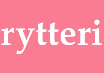 Synonym rytteri