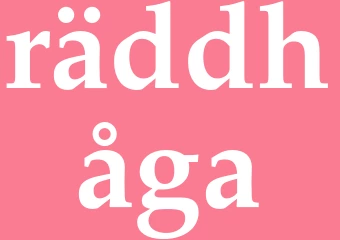 Synonym räddhåga