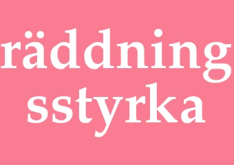 Synonym räddningsstyrka