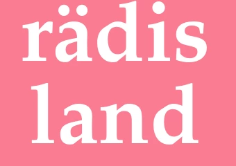 Synonym rädisland