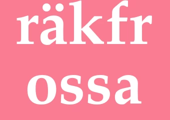 Synonym räkfrossa