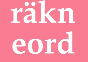 Synonym räkneord