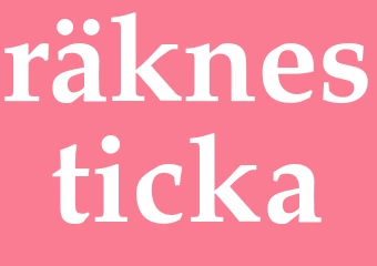 Synonym räknesticka