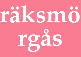 Synonym räksmörgås