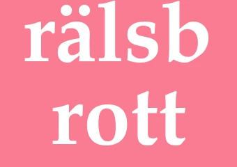 Synonym rälsbrott