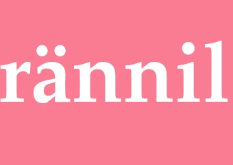 Synonym rännil