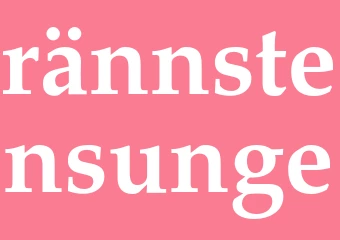 Synonym rännstensunge